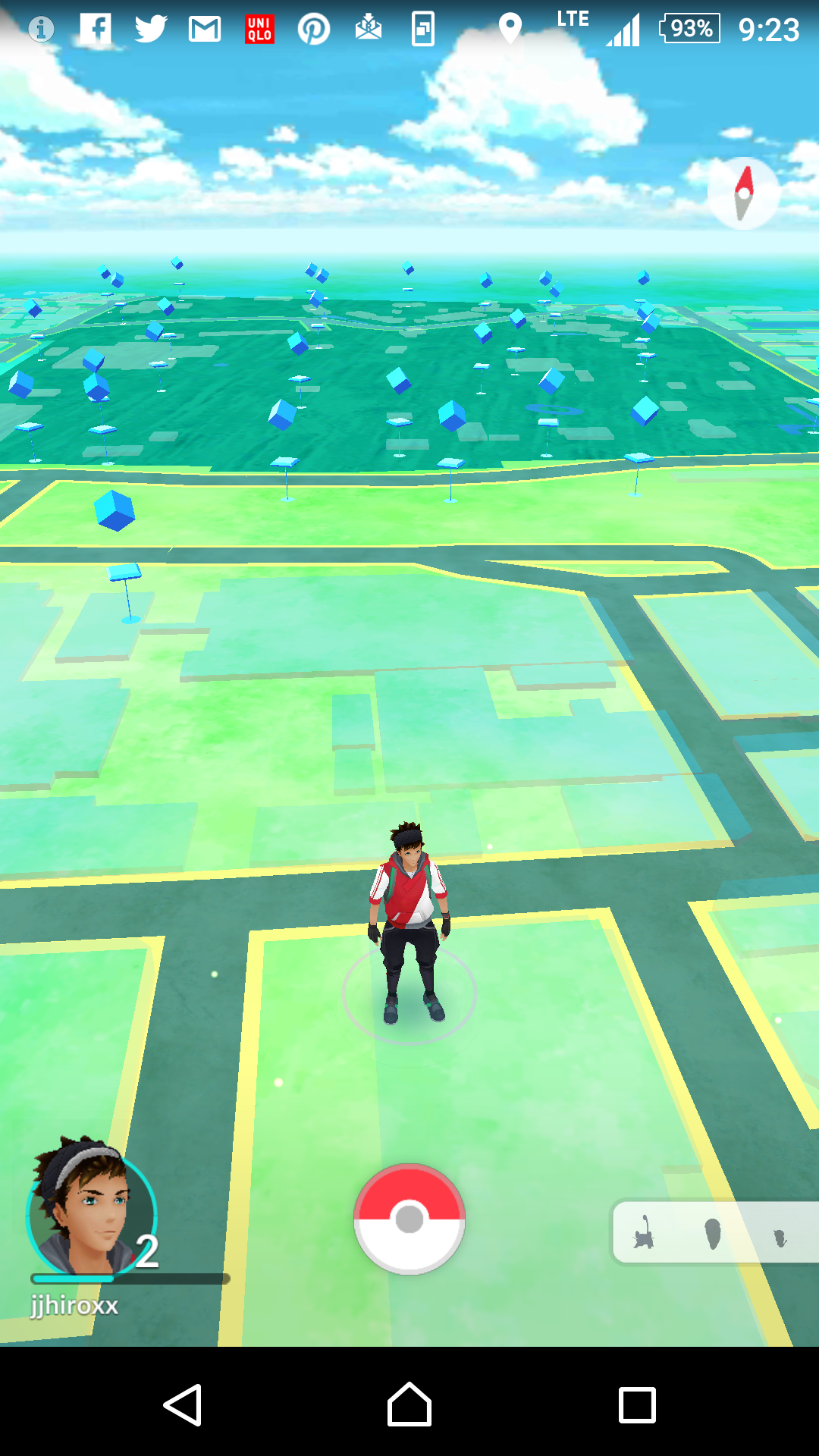 ポケモンGOが駅前に大発生中!