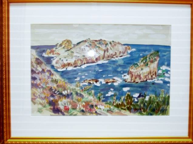 「小山美術」から【 隠岐 白島 】 小林 和作・絵のご紹介