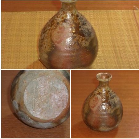 「小山美術」から備前焼の徳利のご紹介