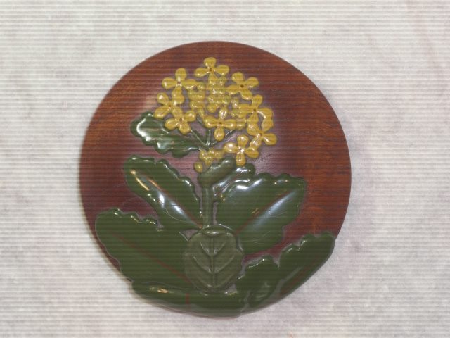 「小山美術」から【高盛蒔絵香合】金城一国斉《自勝》作 のご紹介