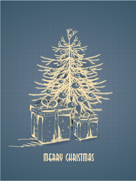 「ブルート」から自由に使えるクリスマスカードのご紹介